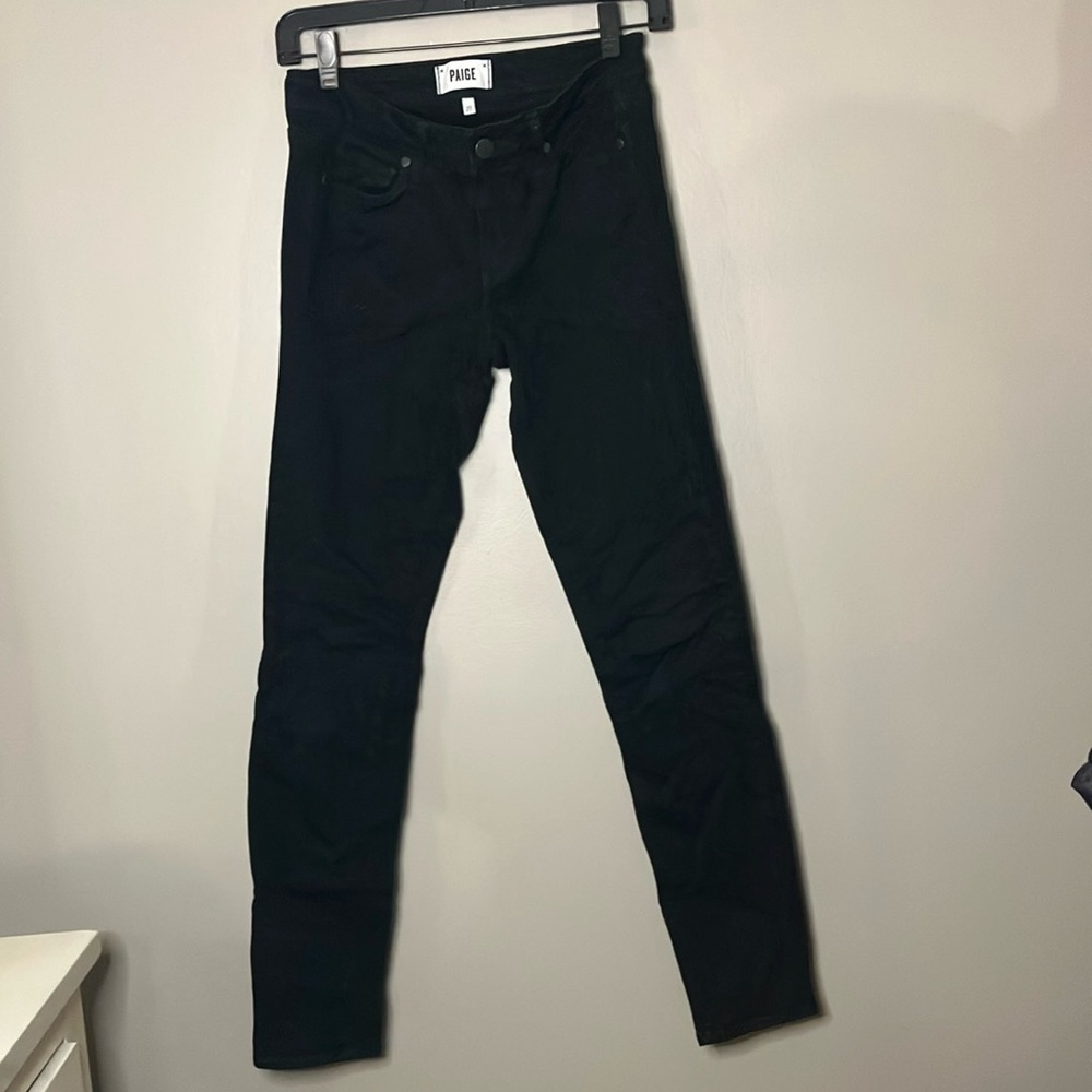 PAIGE Verdugo Skinny Jeans Black 27